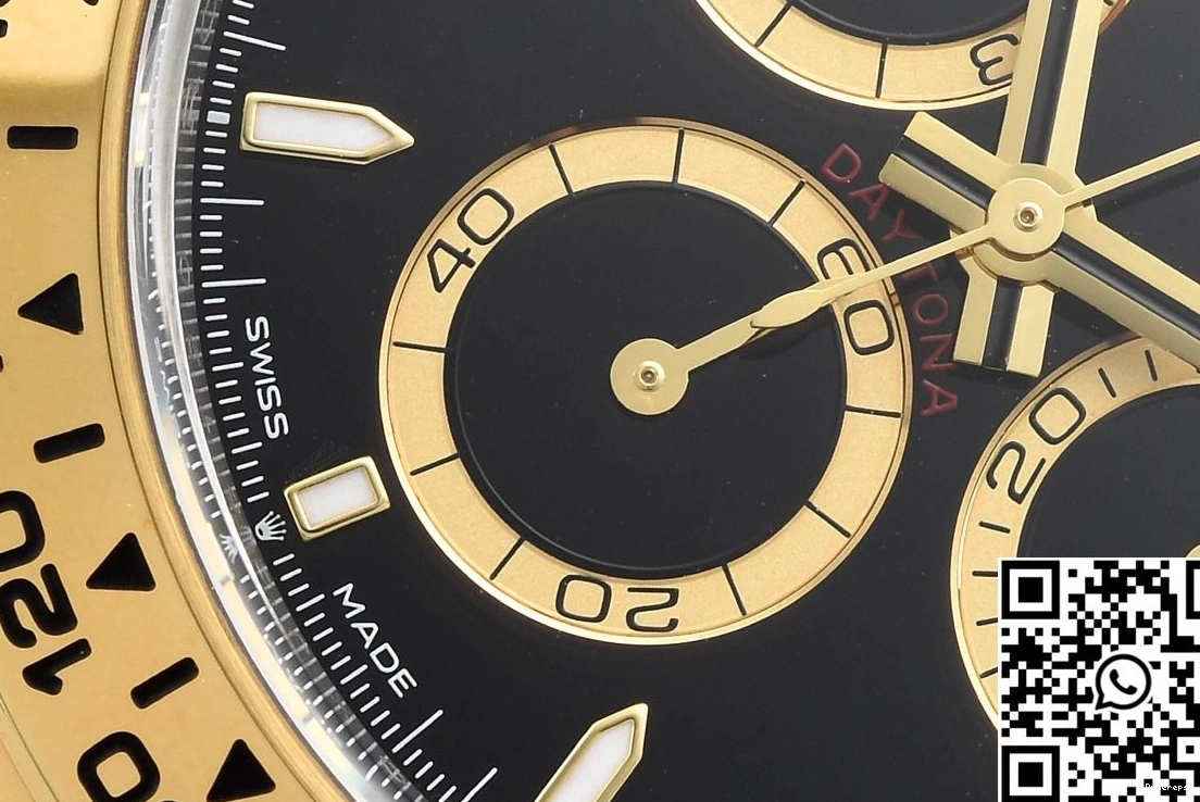 Rolex Gold Daytona Factory Cosmograph M126503 Bezel Clean 0414